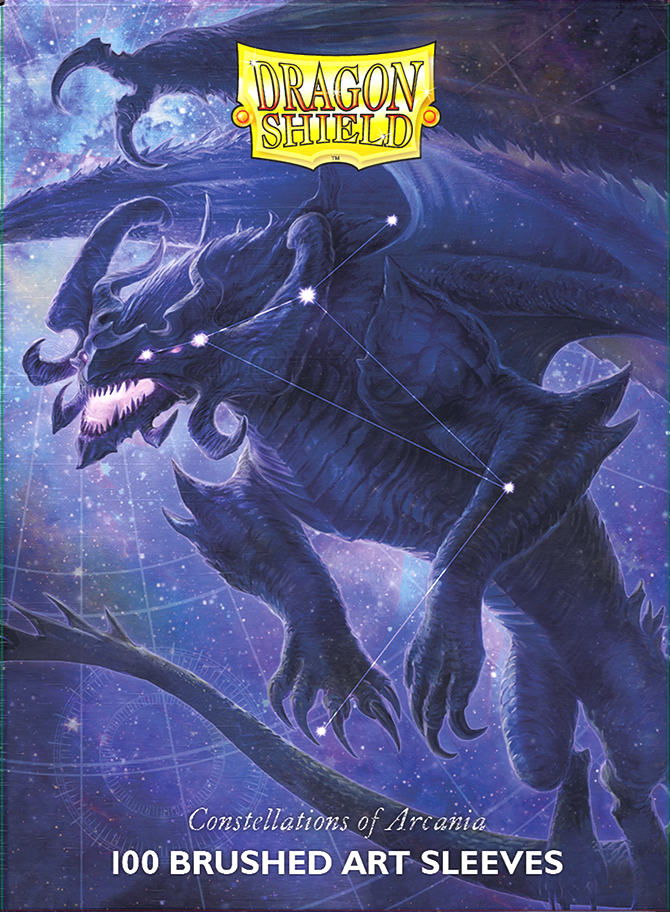 Dragon Shield - Brushed Art Sleeves - Constellations Signoir 100ct